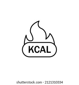 calories icons symbol vector elements for infographic web