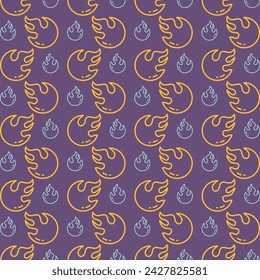 Calories sign trendy repeating apparel pattern multicolor vector illustration background