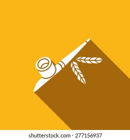 Calumet icon. Vector Illustration