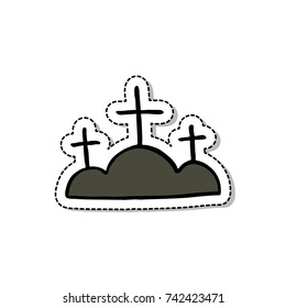 Calvary doodle icon