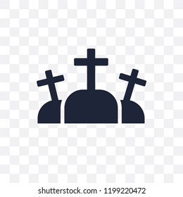 Calvary transparent icon. Calvary symbol design from Religion collection. Simple element vector illustration on transparent background.