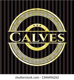 Calves shiny badge