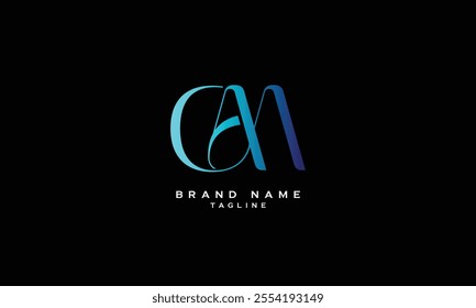 CAM, CMA, ACM, AMC, MAC, MCA, Abstract initial monogram letter alphabet logo design