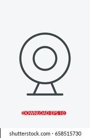 Cam icon, Vector