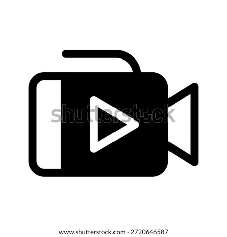 Cam Icon Vector Symbol Design Illustration