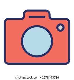 
Cam  Isolated Vector Icon fully editable
