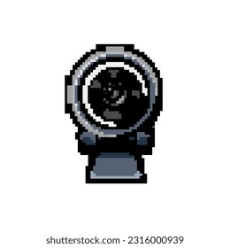 cam web camera game pixel art retro vector. bit cam technology, digital equipment cam web camera. old vintage illustration