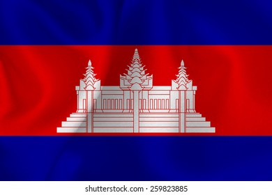 Cambodia flag flag