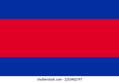 Cambodia flag simple illustration for independence day or election