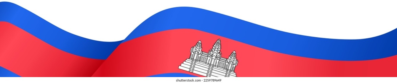 Camboya
ondulación de marca aislada en png o fondo transparente