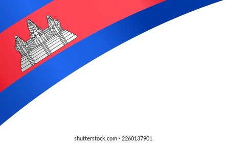 Cambodia
flag wave isolated on png or transparent background