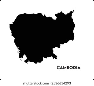 Cambodia icon vector design, Cambodia Logo design, Cambodia's unique charm and natural wonders, Use it in your marketing materials, travel guides, or digital projects, Cambodia map logo vector