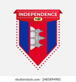 Cambodia Independence Day Banner Design