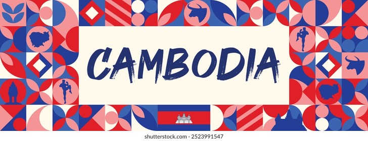 Cambodia Independence Day Banner Design