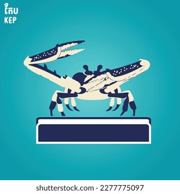 Cambodia Kep province in khmer vector