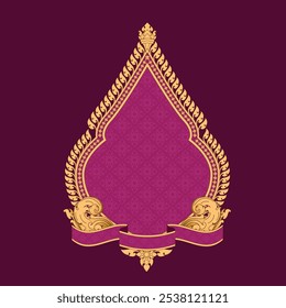 Cambodia Royal Frame, Khmer Thai Laos Vietnam Myanmar India Arts.