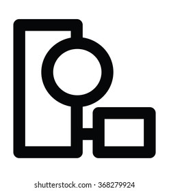 
Camcorder Bold Line Vector Icon
