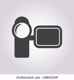 Camcorder icon. 