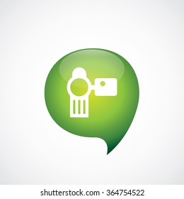 camcorder icon, on white background
