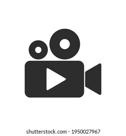 Camcorder. Icon. Vector illustration eps10