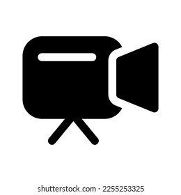 Camcorder Icon Vector Symbol Design Illustration