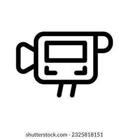 Camcorder Icon Vector Symbol Design Illustration