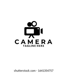 camcorder logo icon vector isolated