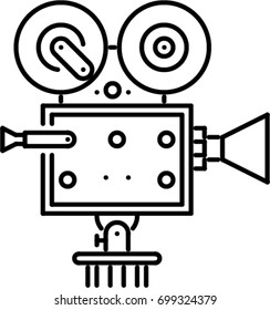  camcorder outline icon