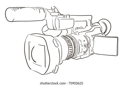 camcorder outlines