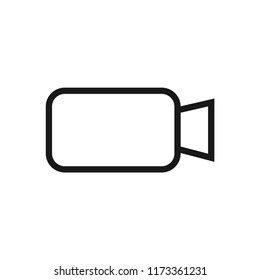 camcorder vector icon 10 eps