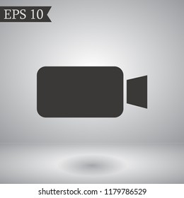 camcorder vector icon 10 eps