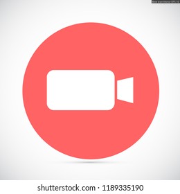 camcorder vector icon 10 eps