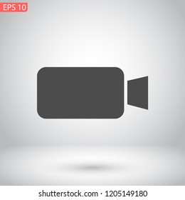 camcorder vector icon 10 eps