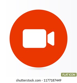 Camcorder  vector icon 