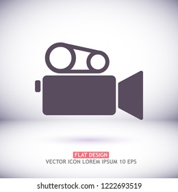 Camcorder Vector icon