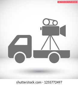 Camcorder Vector icon