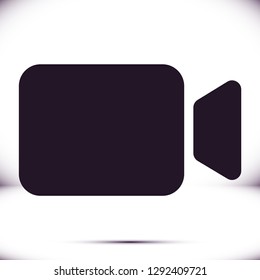 Camcorder  vector icon 