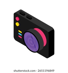 Camcorder Vektor Stil Symbol. EPS 10-Datei