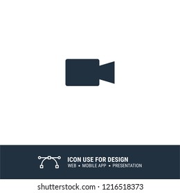 camcorder video record icon