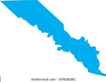 Camden Map in the State of North Carolina