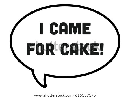 came cake party props