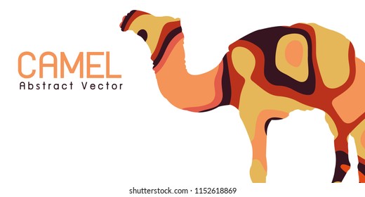 camel Abstract illustration vector 