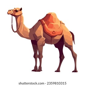 camel animal wildlife icon isolated illustration