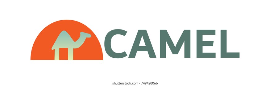 Camel arabian logo vector art design for your web site, Mobile App Icon and site logo. And for business cards