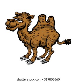 Camel cartoon
