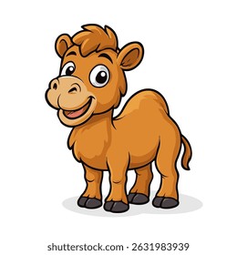 Desenhos animados de camelo Ilustrações bonitas de camelo