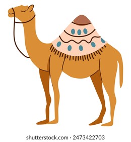 Camel cartoon illustration, camel vector illustration