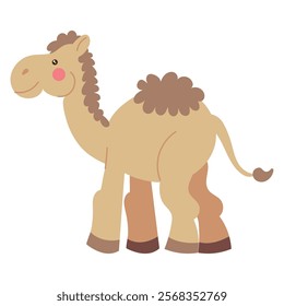 camel desert animal icon isolated