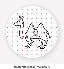 Camel doodle