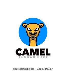 Design-Vorlage für das Camel-Head-Logo 